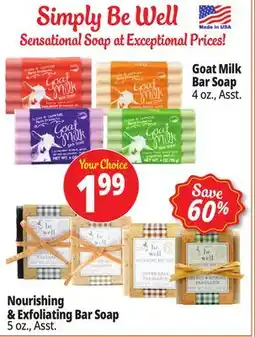 Ocean State Job Lot Nourishing & Exfoliating Bar Soap offer