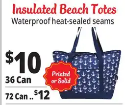 Ocean State Job Lot Insulated Beach Totes offer