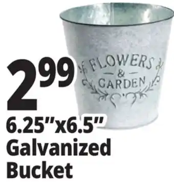 Ocean State Job Lot 6.25x6.5 Galvanized Bucket offer