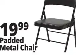 Ocean State Job Lot Padded Metal Chair offer