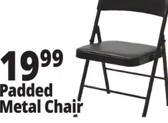 Ocean State Job Lot Padded Metal Chair offer