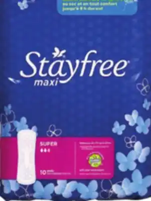 Ocean State Job Lot Maxy Pads offer