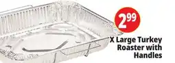 Ocean State Job Lot X Large Turkey Roaster with Handles offer