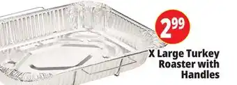 Ocean State Job Lot X Large Turkey Roaster with Handles offer