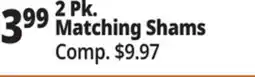 Ocean State Job Lot 2 Pk. Matching Shams offer