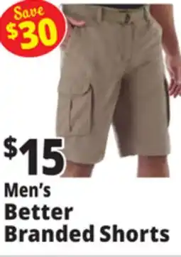 Ocean State Job Lot Men's Better Branded Shorts offer