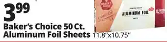 Ocean State Job Lot 50 Ct. Aluminum Foil Sheets offer