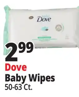 Ocean State Job Lot Dove Baby Wipes offer