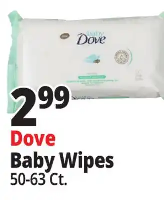 Ocean State Job Lot Dove Baby Wipes offer