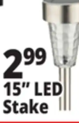 Ocean State Job Lot 15 LED Stake offer