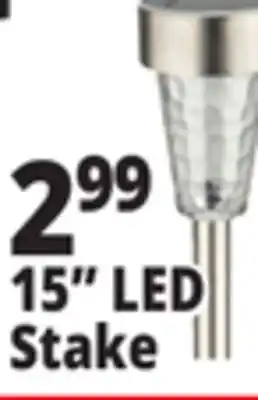 Ocean State Job Lot 15 LED Stake offer