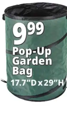 Ocean State Job Lot Pop-Up Garden Bag offer
