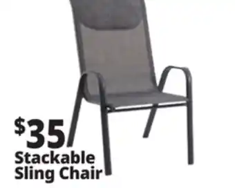 Ocean State Job Lot Stackable Sling Chair offer