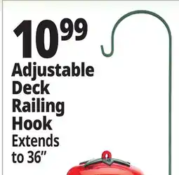 Ocean State Job Lot Adjustable Deck Railing Hook offer