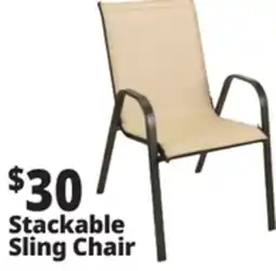 Ocean State Job Lot Stackable Sling Chair offer