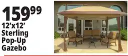 Ocean State Job Lot 12'x12' Sterling Pop-Up Gazebo offer