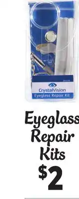 Ocean State Job Lot Eyeglass Repair Kits offer