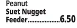 Ocean State Job Lot Peanut Suet Nugget Feeder offer