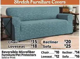 Ocean State Job Lot Stretch Furniture Covers offer