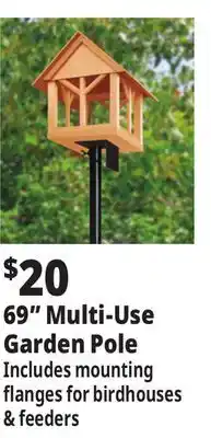 Ocean State Job Lot 69 Multi-Use Garden Pole offer