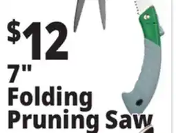 Ocean State Job Lot 7 Folding Pruning Saw offer