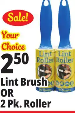 Ocean State Job Lot Lint Brush or 2 Pk. Roller offer