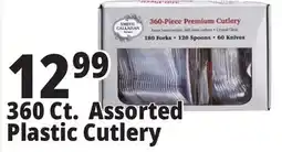 Ocean State Job Lot 360 Ct. Assorted Plastic Cutlery offer