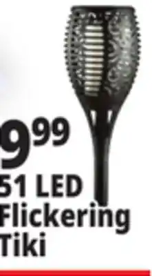 Ocean State Job Lot 51 LED Flickering Tiki offer