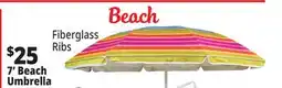 Ocean State Job Lot 7' Beach Umbrella offer
