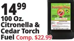 Ocean State Job Lot 100 oz. Citronella & Cedar Torch Fuel offer