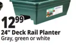 Ocean State Job Lot 24 Deck Rail Planter offer