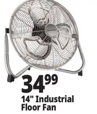 Ocean State Job Lot 14 Industrial Floor Fan offer
