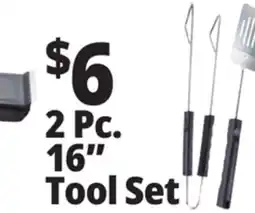 Ocean State Job Lot 2 Pc. 16 Grill Tool Set offer