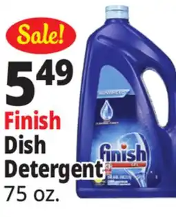 Ocean State Job Lot Finish Dish Detergent offer