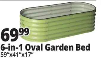 Ocean State Job Lot 6-in-1 Oval Garden Bed offer