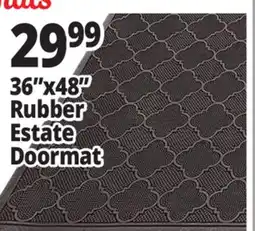 Ocean State Job Lot 36x48 Rubber Estate Doormat offer