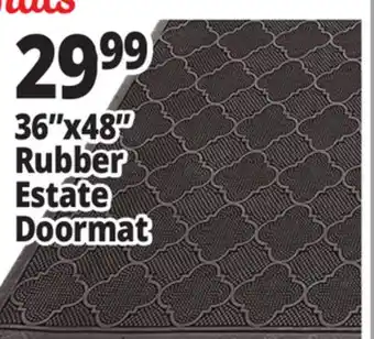 Ocean State Job Lot 36x48 Rubber Estate Doormat offer