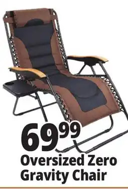 Ocean State Job Lot Oversized Zero Gravity Chair offer