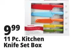 Ocean State Job Lot 11 Pc. Kitchen Knife Set Box offer