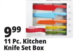 Ocean State Job Lot 11 Pc. Kitchen Knife Set Box offer