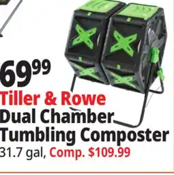 Ocean State Job Lot Dual Chamber Tumbling Composter offer