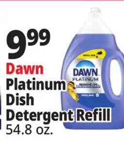 Ocean State Job Lot Dawn Platinum Detergent Refill offer