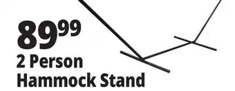 Ocean State Job Lot 2 Person Hammock Stand offer