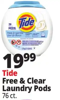 Ocean State Job Lot Free & Clear Laundry Pods offer