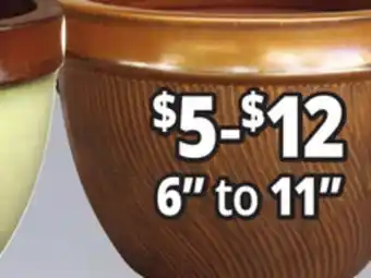 Ocean State Job Lot Outdoor Glazed Ceramic Planters offer