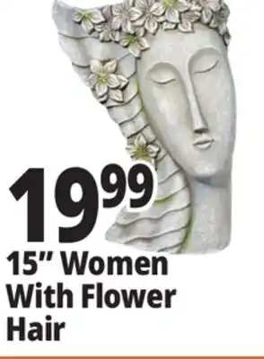 Ocean State Job Lot 15 Women With Flower Hair offer