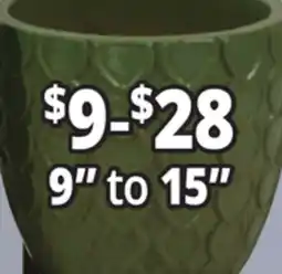 Ocean State Job Lot Outdoor Glazed Ceramic Planters offer