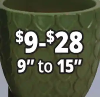 Ocean State Job Lot Outdoor Glazed Ceramic Planters offer