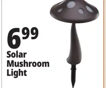 Ocean State Job Lot Solar Mushroom Light offer