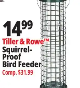 Ocean State Job Lot Squirrel-Proof Bird Feeder offer